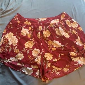 Torrid red summer shorts